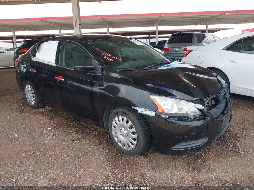 3N1AB7AP1EL674805 2014 NISSAN SENTRA photo no. 1