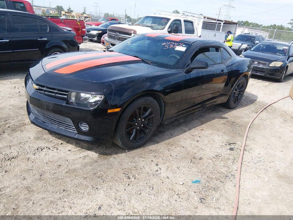 2G1FB1E35F9191192 2015 CHEVROLET CAMARO photo no. 2