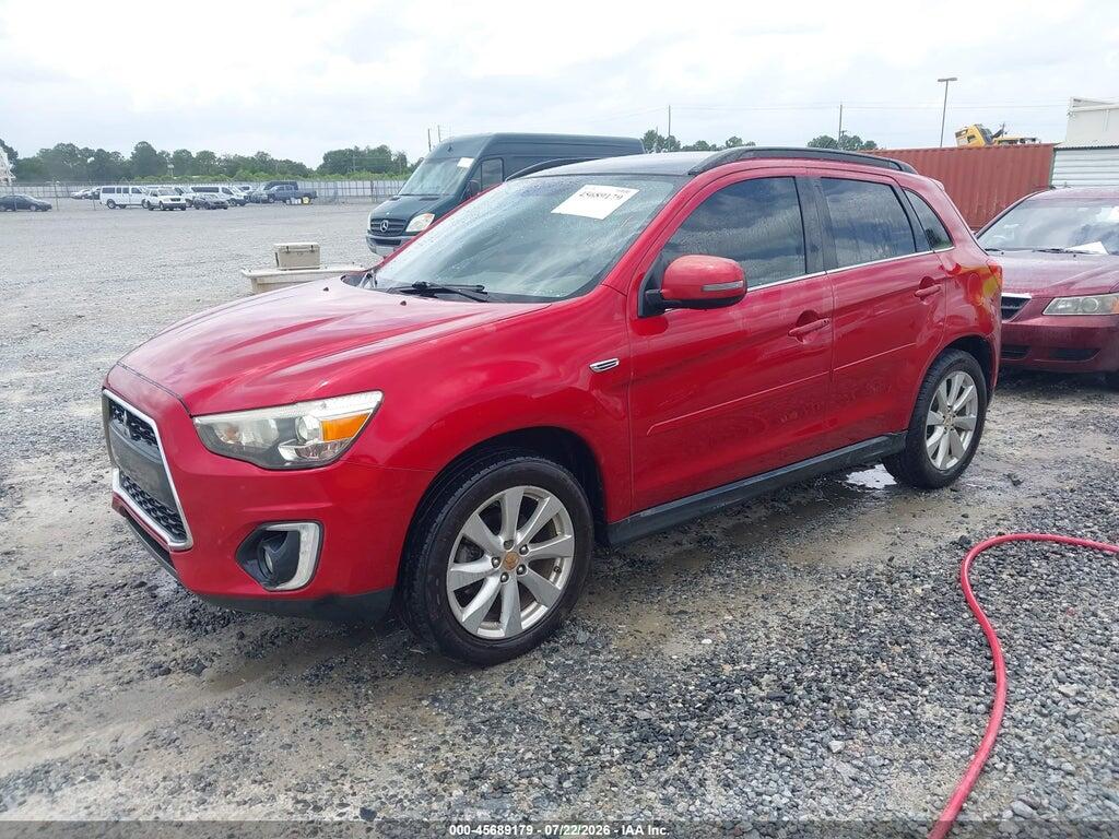 4A4AP4AW6FE034491 2015 MITSUBISHI OUTLANDER SPORT photo no. 2
