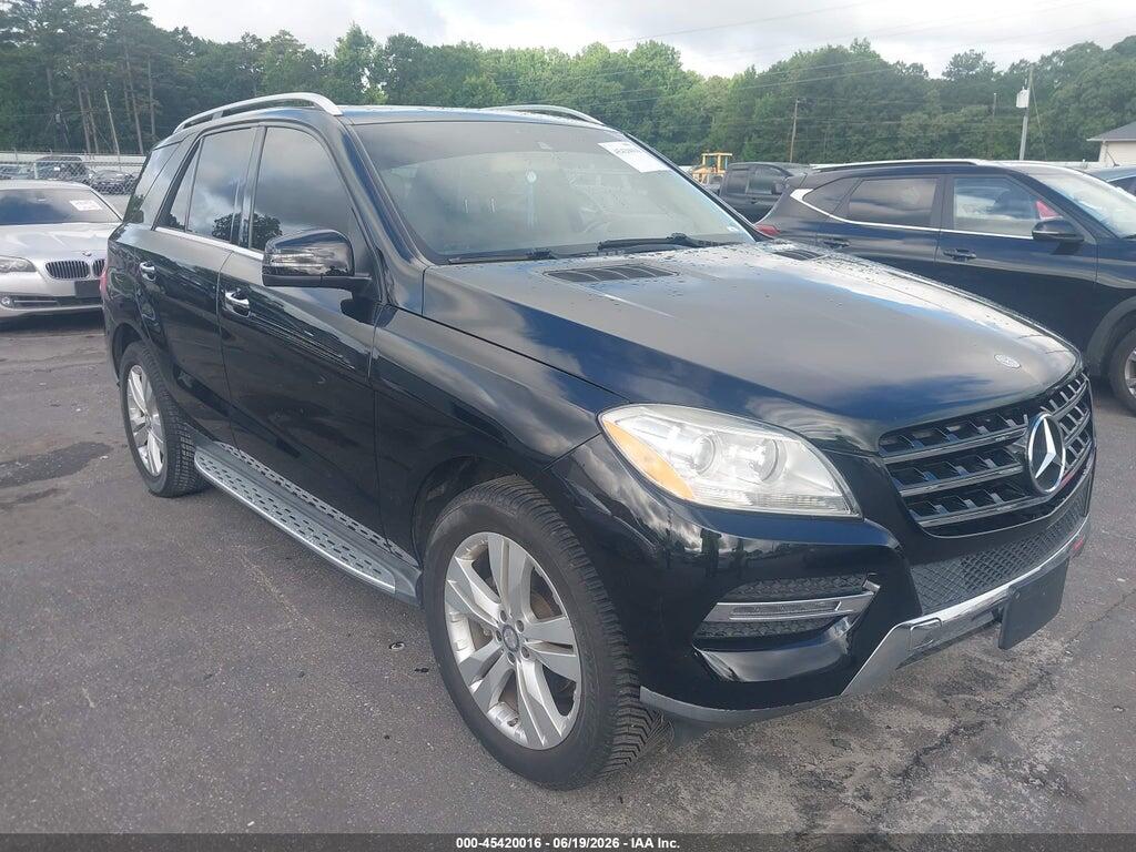 4JGDA5JB2FA593645 2015 MERCEDES-BENZ ML 350 photo no. 1