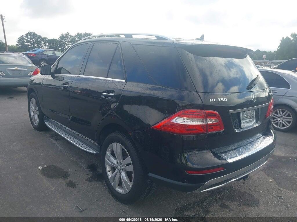4JGDA5JB2FA593645 2015 MERCEDES-BENZ ML 350 photo no. 3