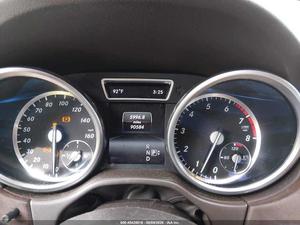 4JGDA5JB2FA593645 2015 MERCEDES-BENZ ML 350 photo no. 7