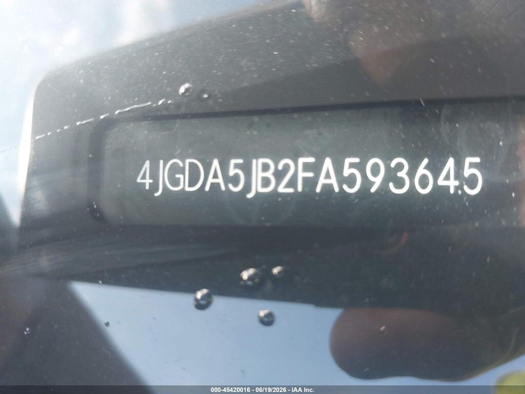 4JGDA5JB2FA593645 2015 MERCEDES-BENZ ML 350 photo no. 9
