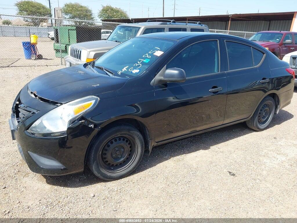 3N1CN7AP7FL834851 2015 NISSAN VERSA photo no. 2