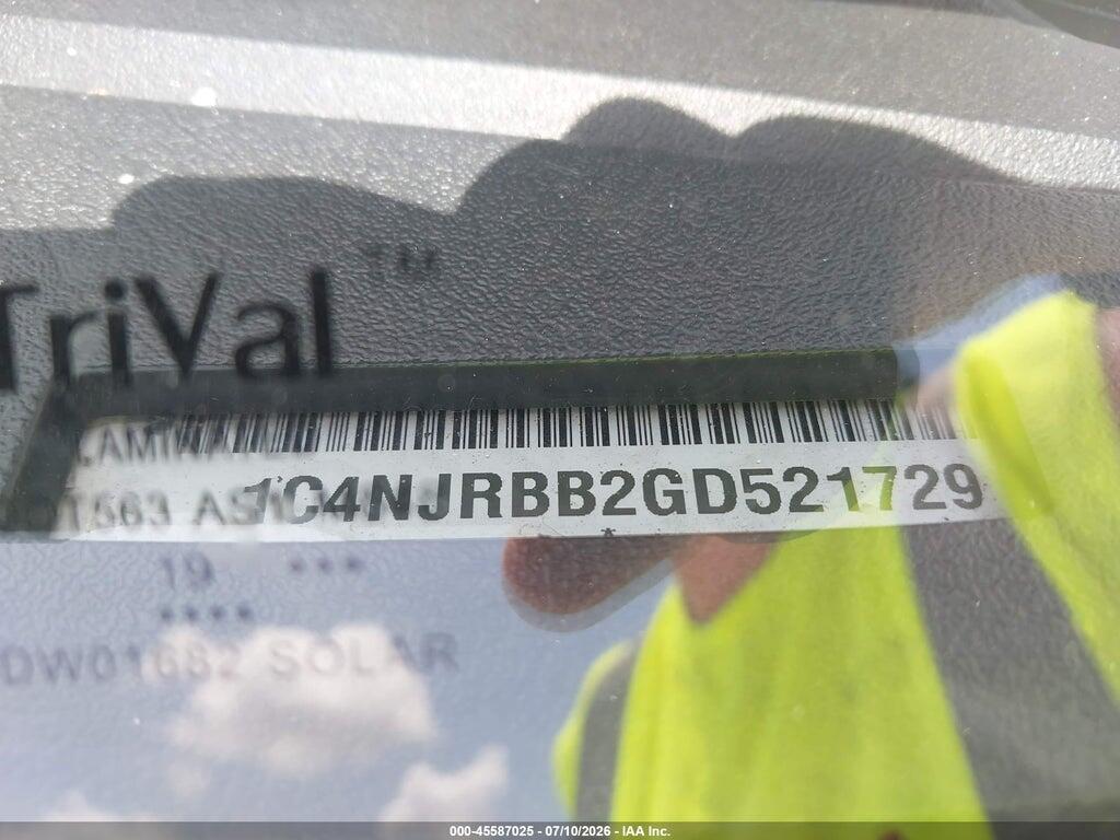 1C4NJRBB2GD521729 2016 JEEP PATRIOT photo no. 9