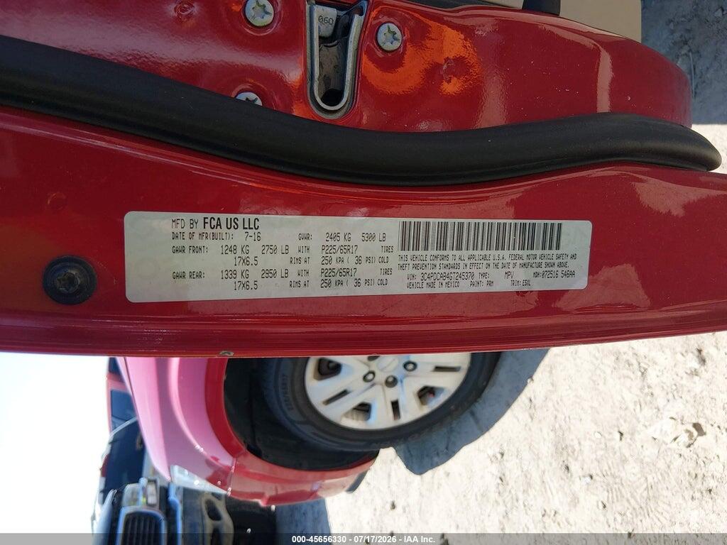 3C4PDCAB4GT245370 2016 DODGE JOURNEY photo no. 8