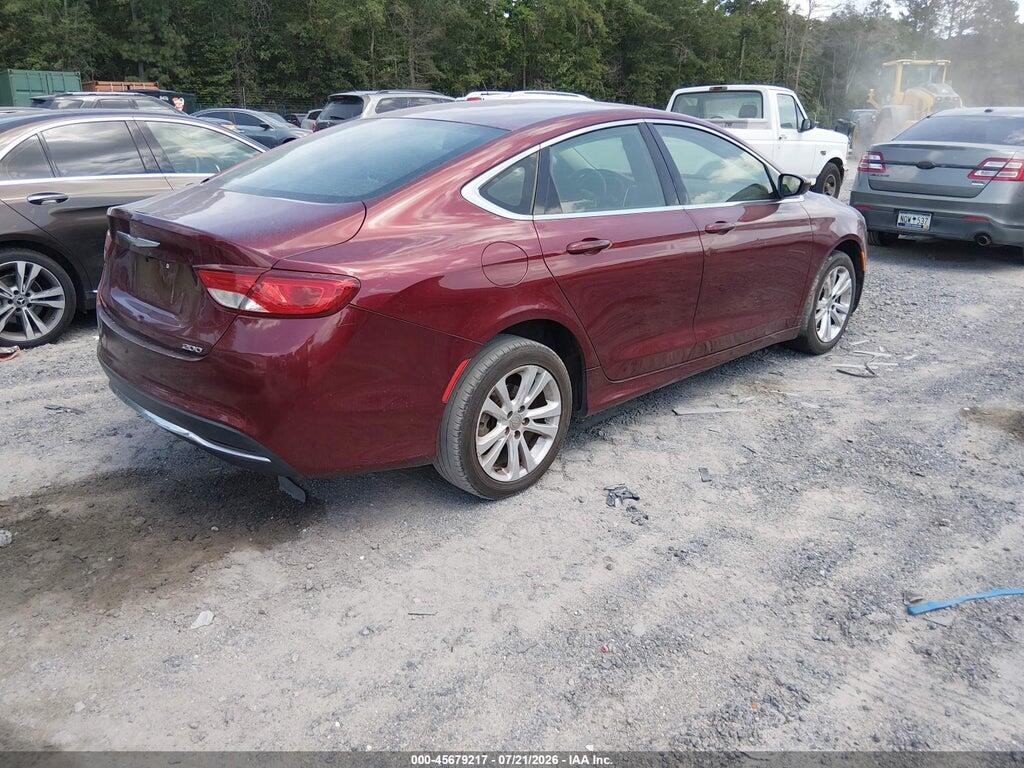 1C3CCCAB6GN174582 2016 CHRYSLER 200 photo no. 4