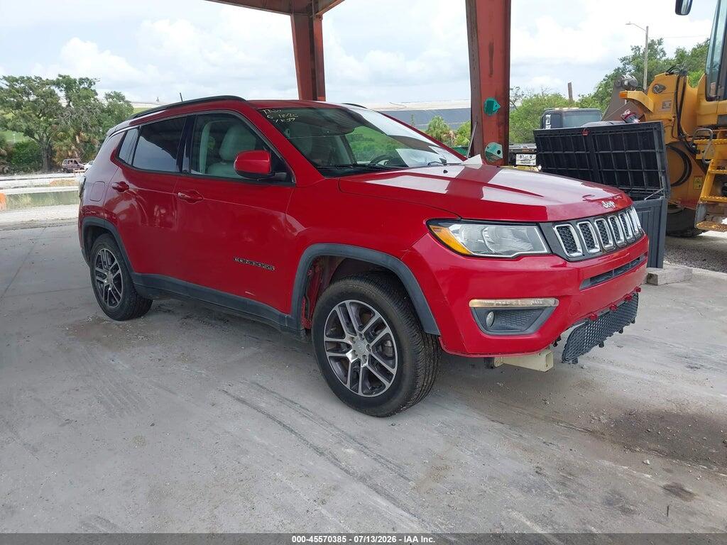 3C4NJCBB4JT468451 2018 JEEP COMPASS photo no. 1