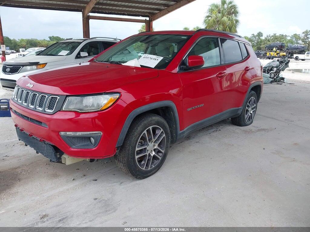 3C4NJCBB4JT468451 2018 JEEP COMPASS photo no. 2