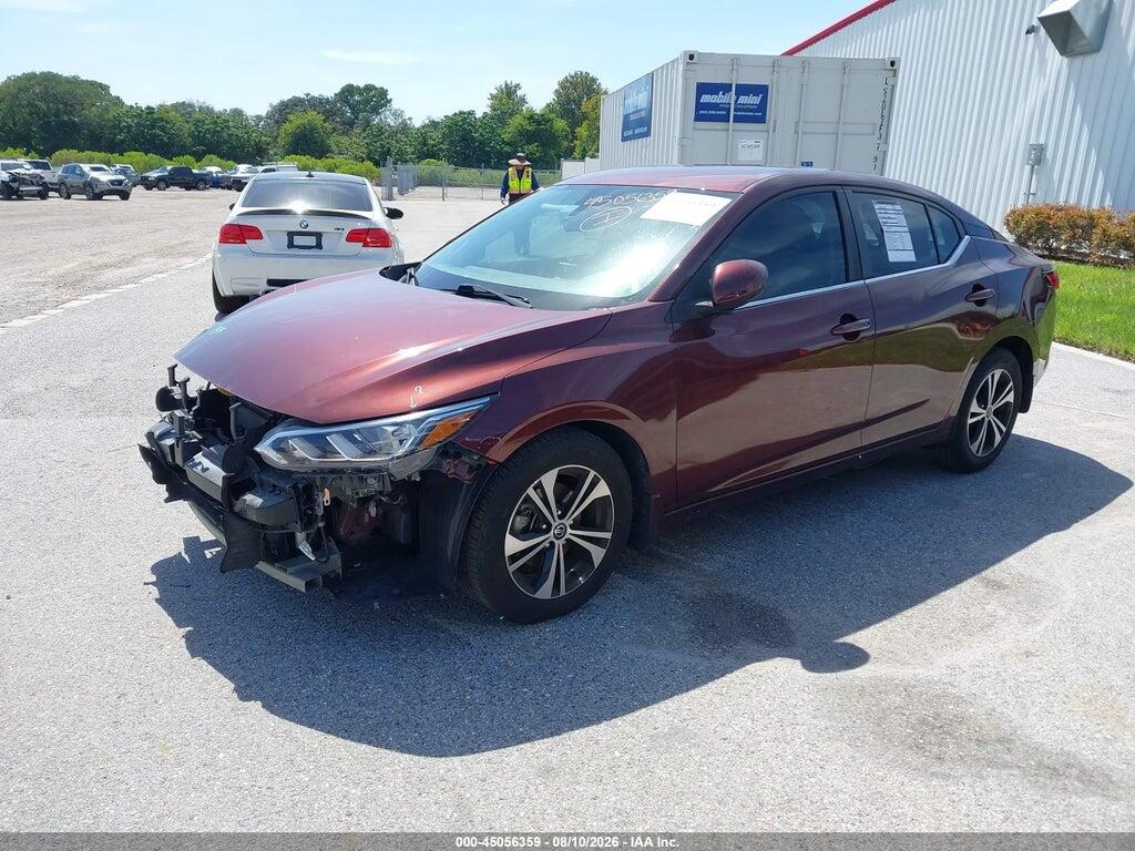 3N1AB8CV6LY228750 2020 NISSAN SENTRA photo no. 2