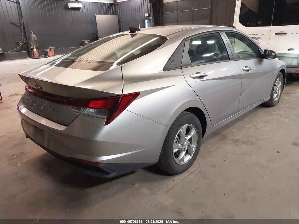 5NPLL4AG5MH049369 2021 HYUNDAI ELANTRA photo no. 4