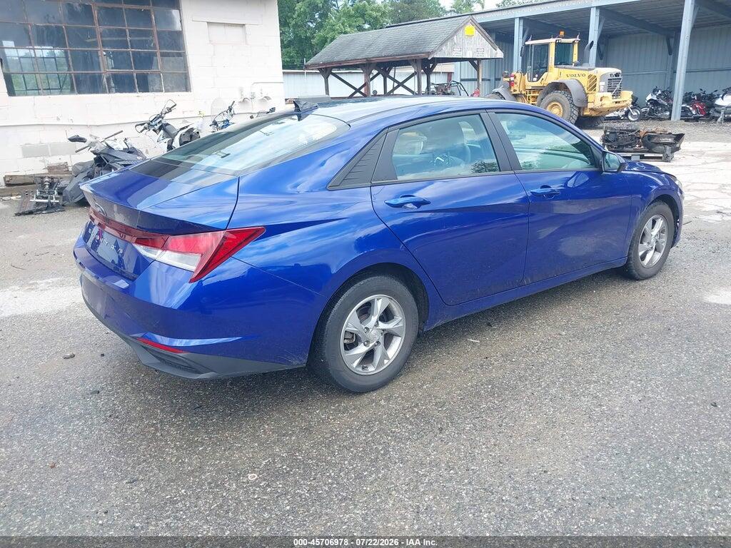 5NPLL4AG6MH044195 2021 HYUNDAI ELANTRA photo no. 4