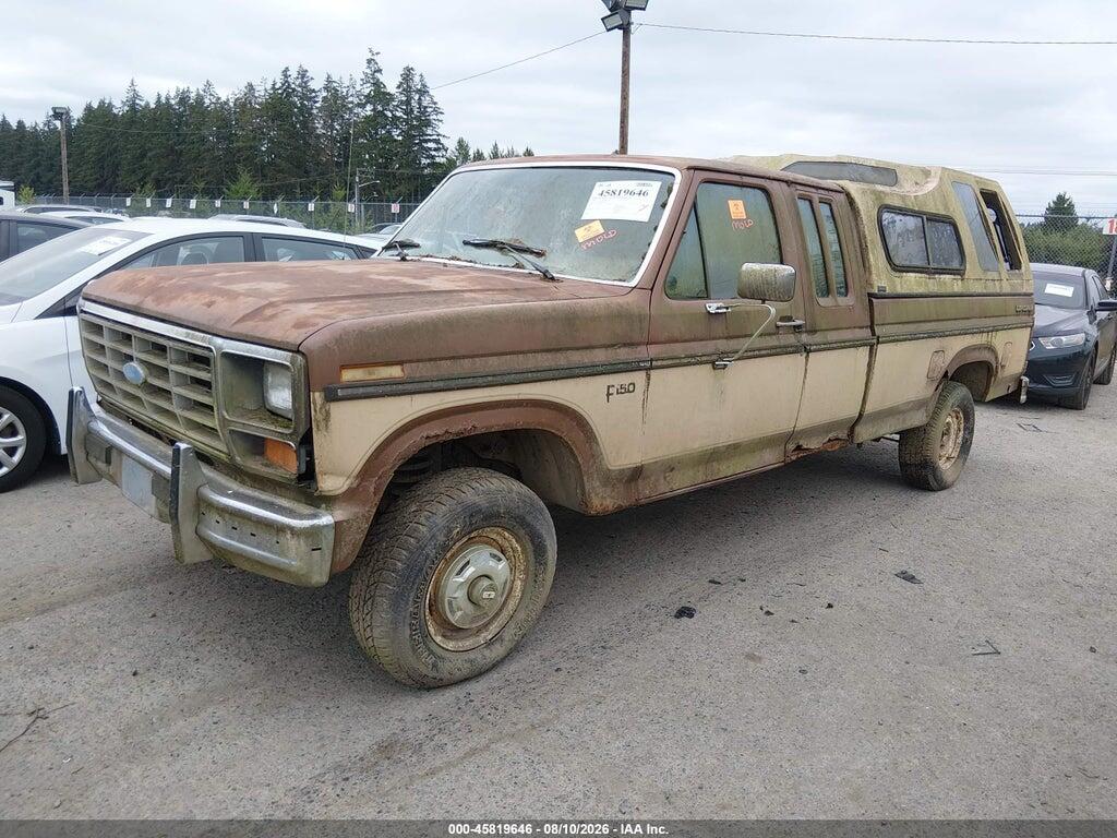 1FTEX14H6FKA69876 1985 FORD F150 photo no. 2