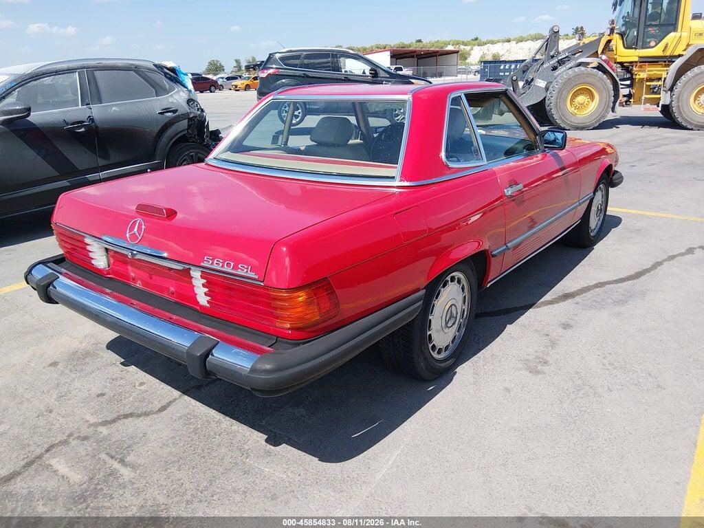 WDBBA48D3KA095878 1989 MERCEDES-BENZ 560 photo no. 4