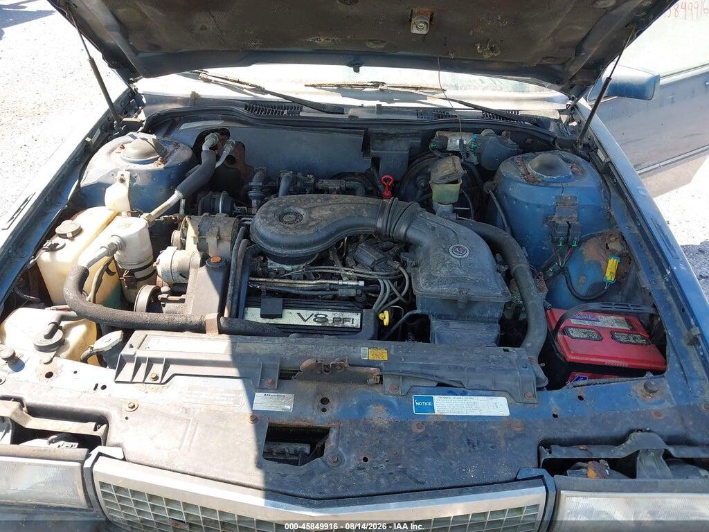 1G6CD5334L4361901 1990 CADILLAC DEVILLE photo no. 10