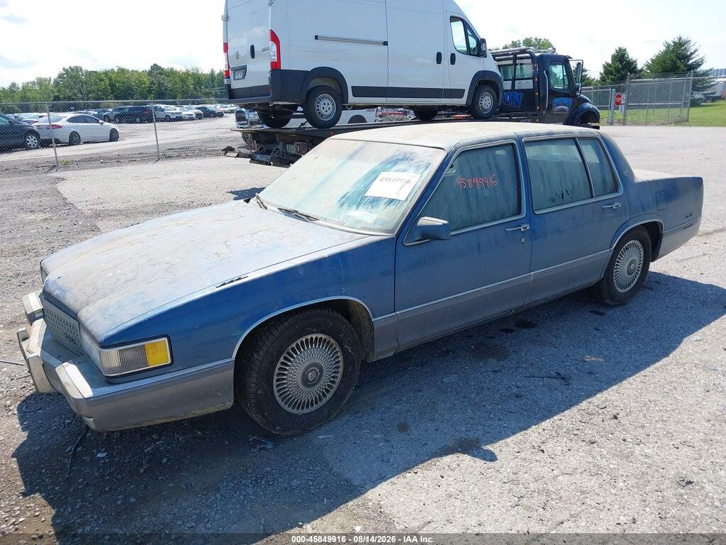1G6CD5334L4361901 1990 CADILLAC DEVILLE photo no. 2