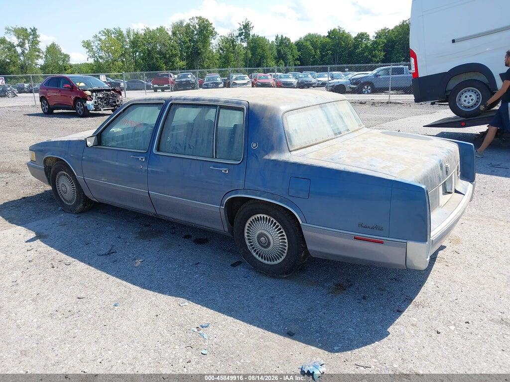 1G6CD5334L4361901 1990 CADILLAC DEVILLE photo no. 3