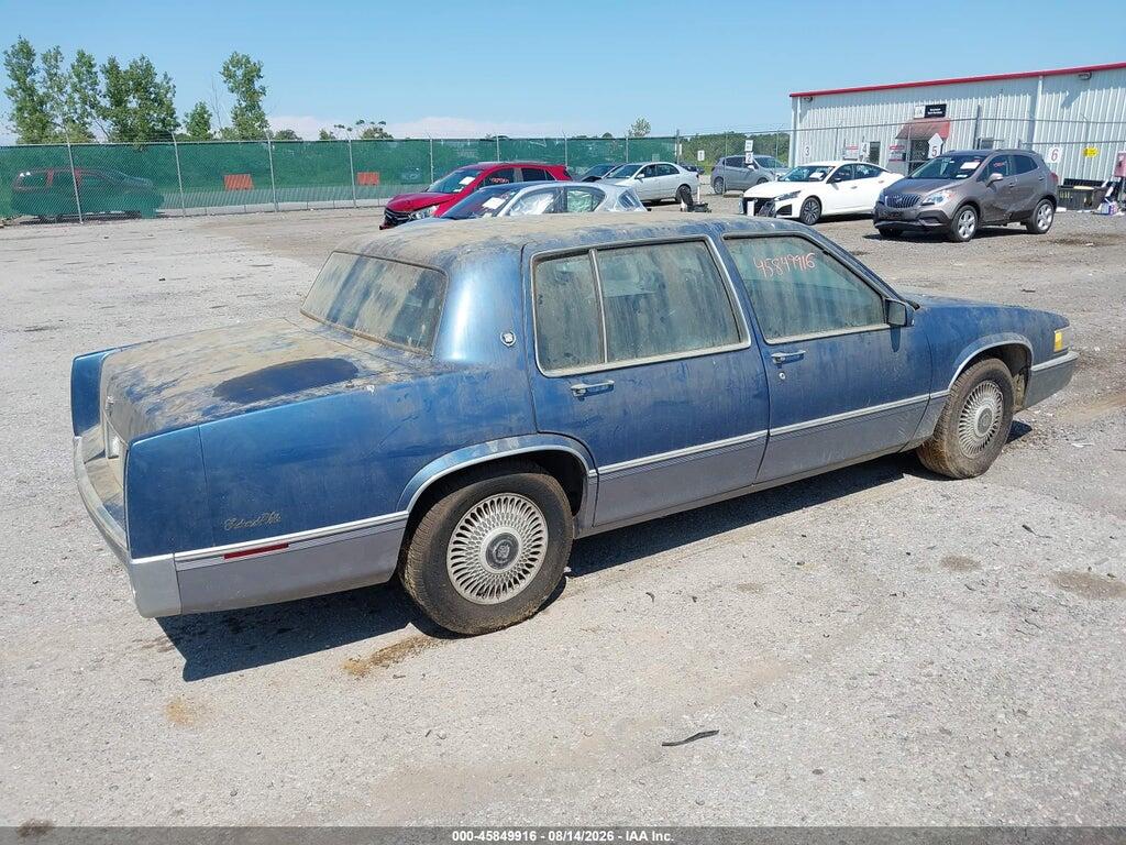 1G6CD5334L4361901 1990 CADILLAC DEVILLE photo no. 4
