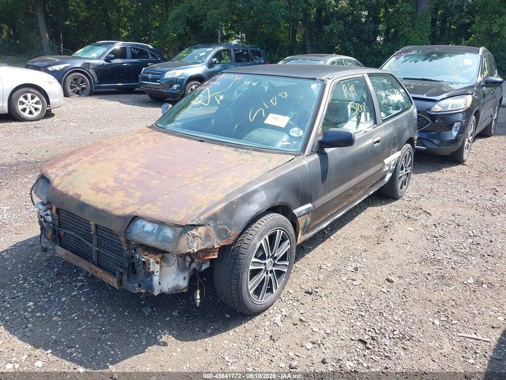 2HGED6347MH557910 1991 HONDA CIVIC photo no. 2