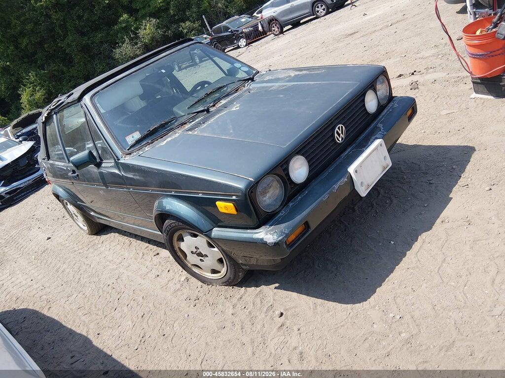 WVWEB5157MK009473 1991 VOLKSWAGEN CABRIOLET photo no. 1