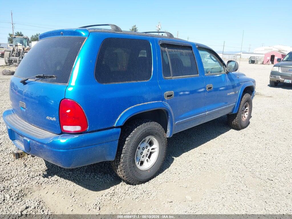 1B4HS28Y2XF522779 1999 DODGE DURANGO photo no. 4