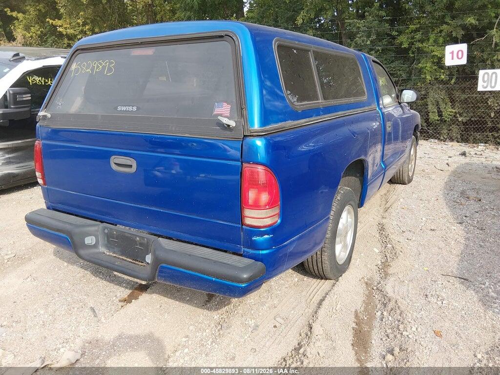 1B7FL26X2XS258181 1999 DODGE DAKOTA photo no. 4