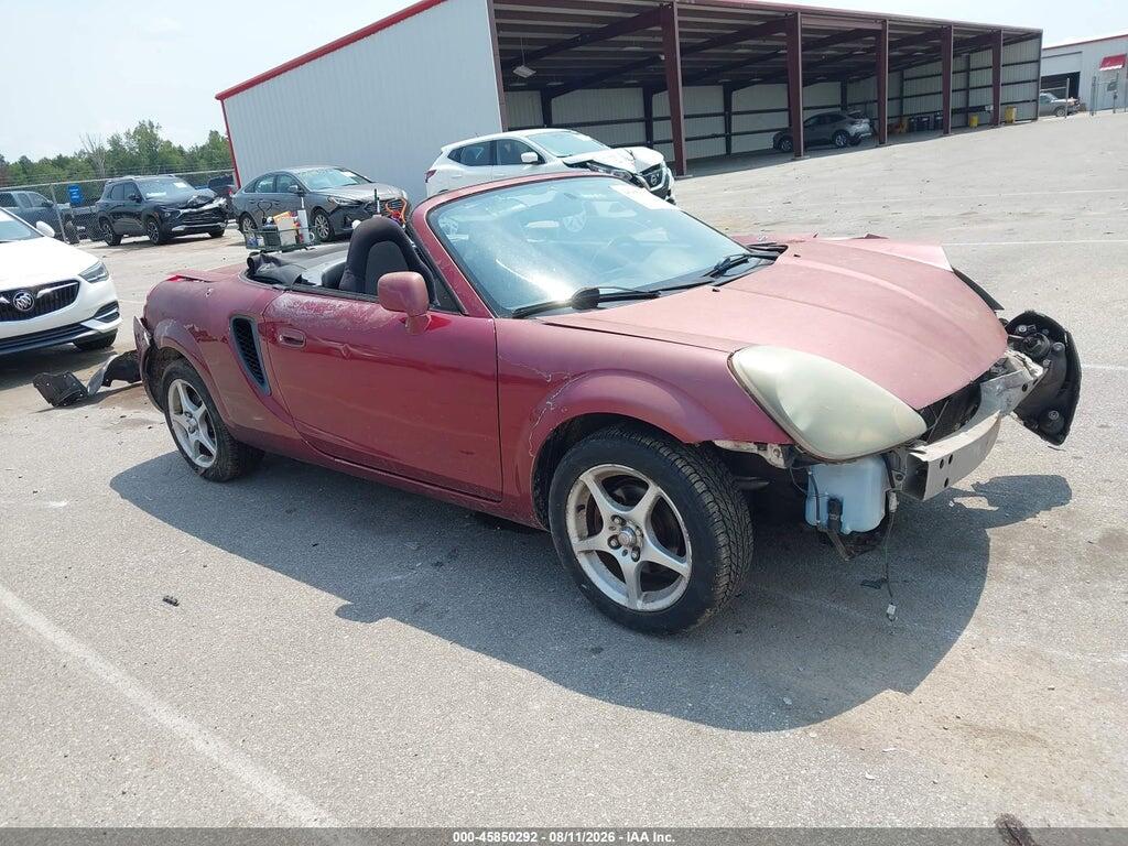 2000 TOYOTA MR2 SPYDER JTDFR3200Y0022770