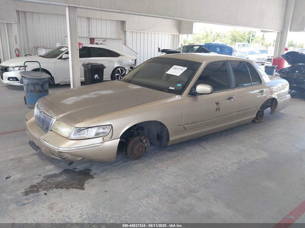 2MEFM74W5YX644966 2000 MERCURY GRAND MARQUIS photo no. 2