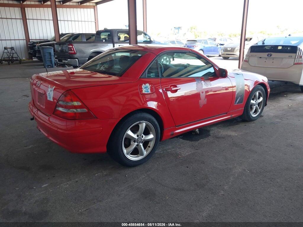 WDBKK65F51F232335 2001 MERCEDES-BENZ SLK 320 photo no. 4