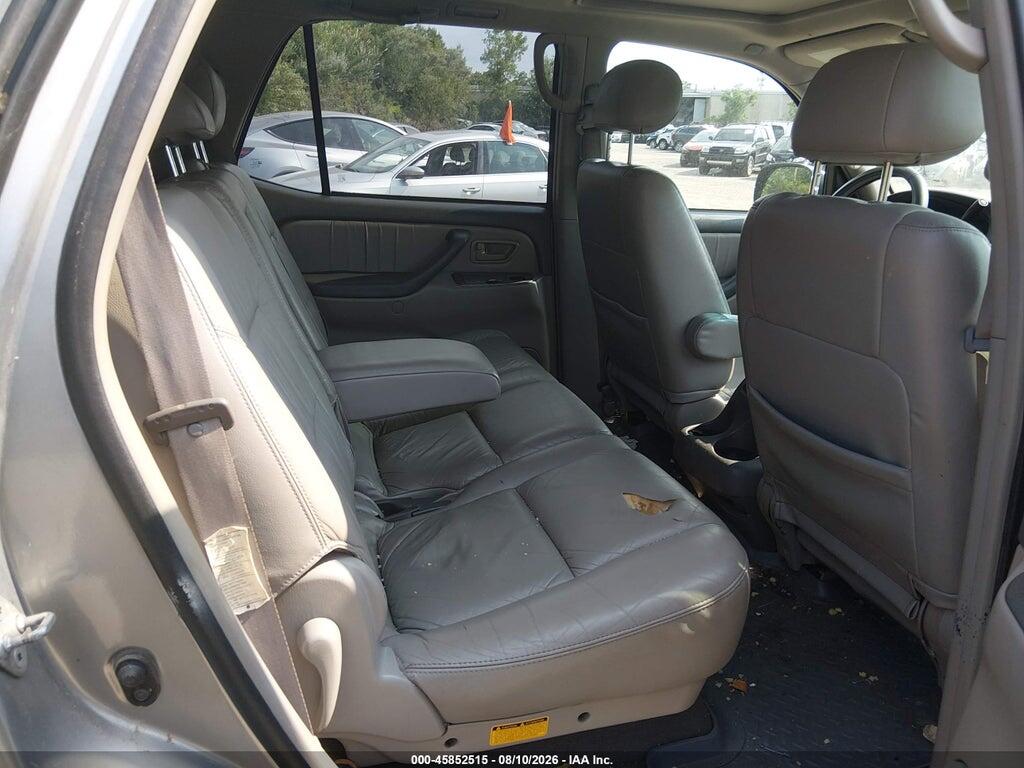 5TDBT48A71S030079 2001 TOYOTA SEQUOIA photo no. 8