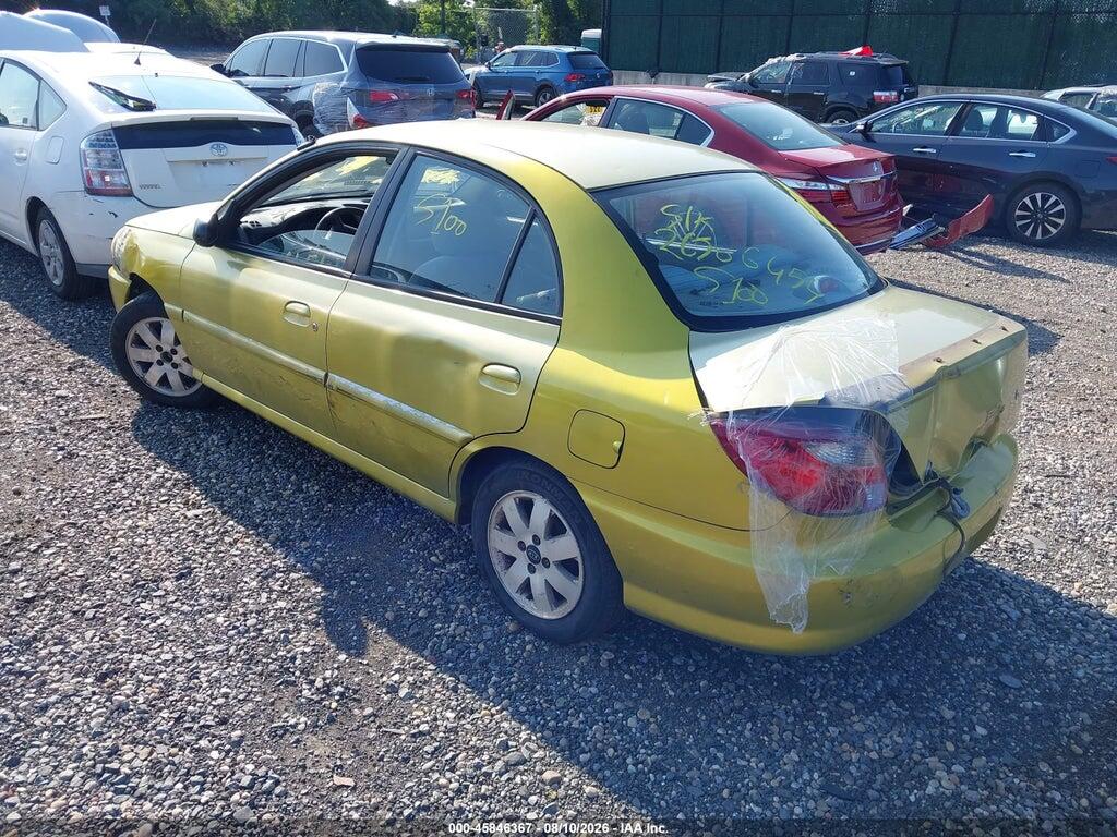 KNADC123816050274 2001 KIA RIO photo no. 3