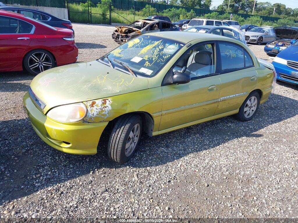 KNADC123816050274 2001 KIA RIO photo no. 6