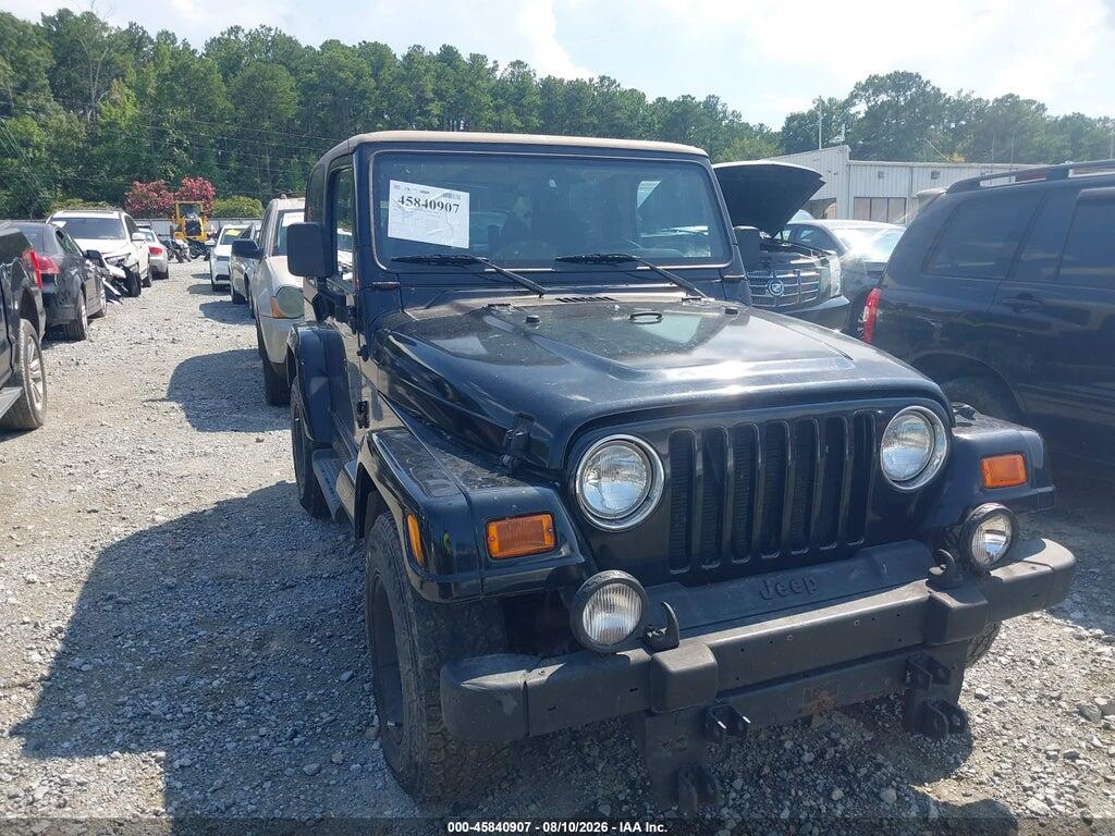 2001 JEEP WRANGLER 1J4FA59S61P370137