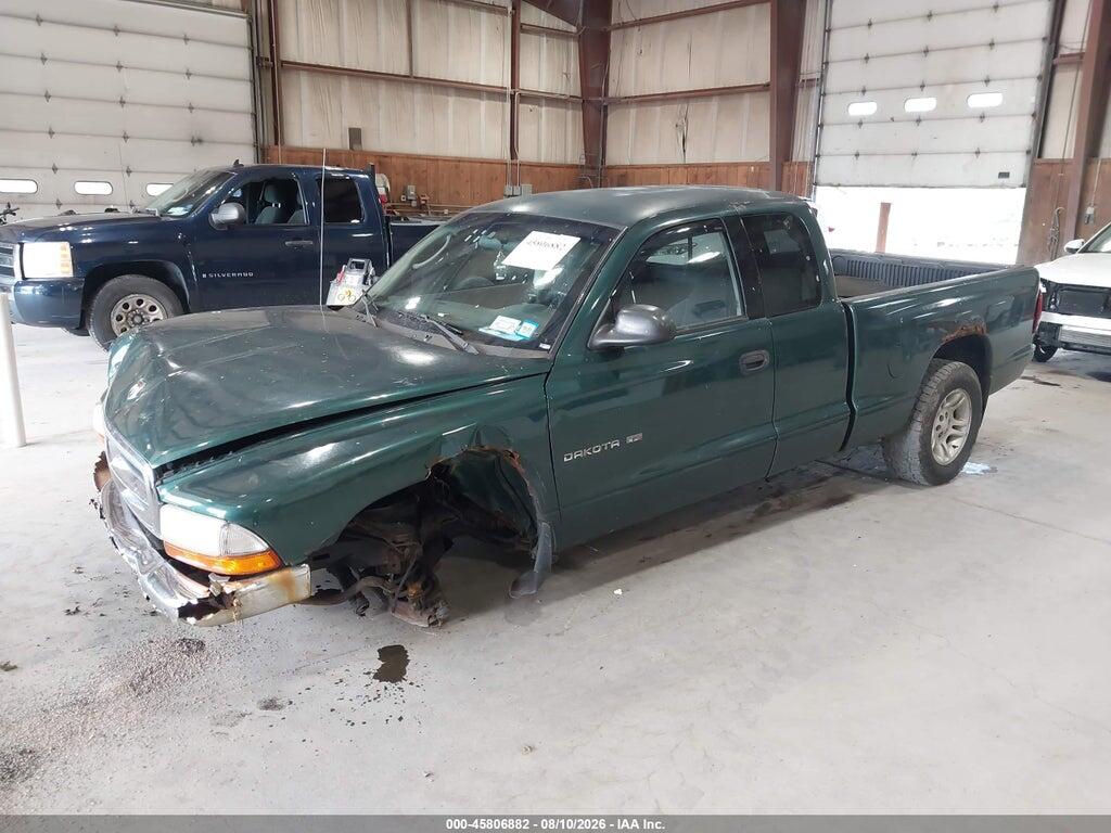 1B7GL22N91S344815 2001 DODGE DAKOTA photo no. 2