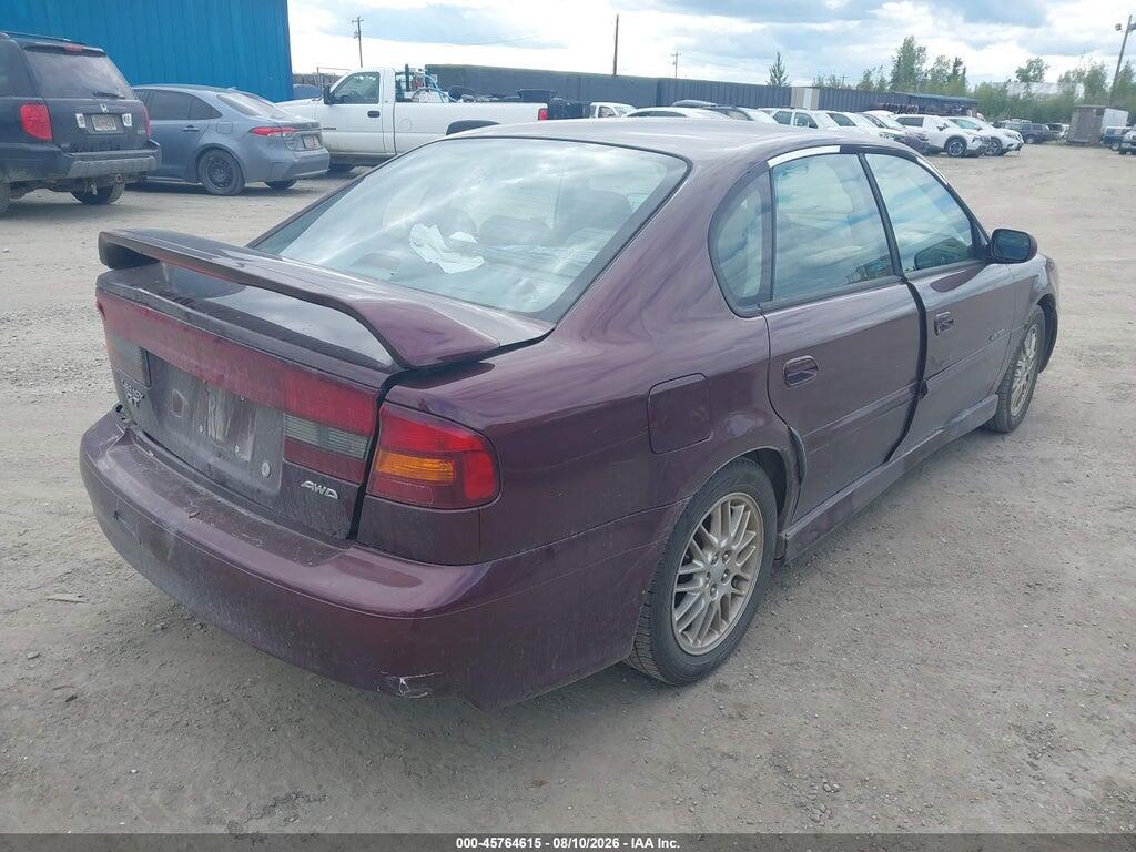 4S3BE656X17200547 2001 SUBARU LEGACY photo no. 4