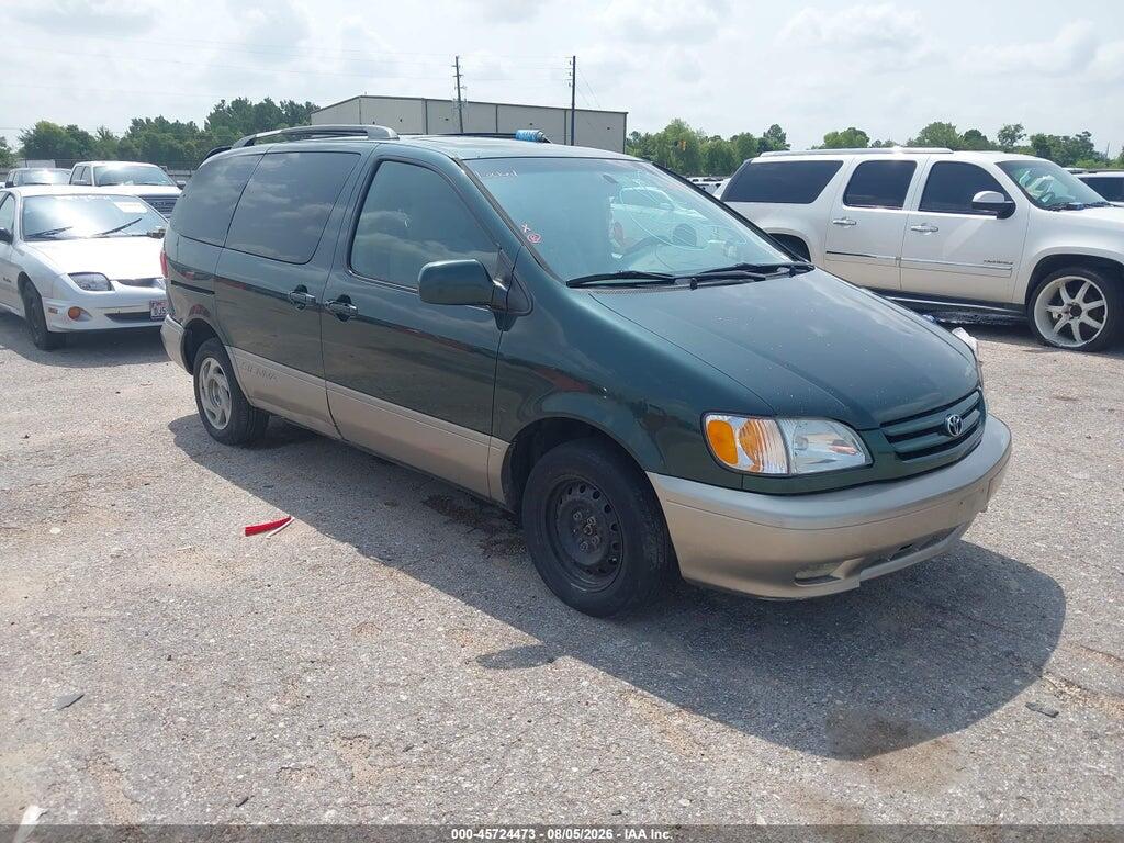 4T3ZF13C72U418569 2002 TOYOTA SIENNA photo no. 1