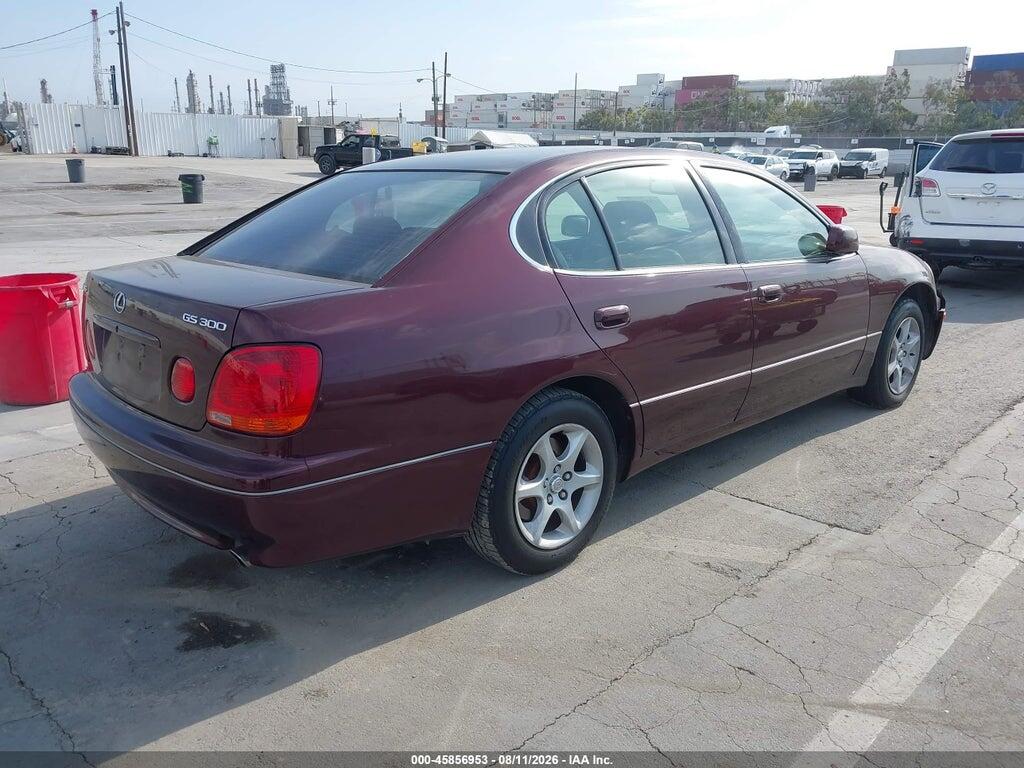 JT8BD69S120164685 2002 LEXUS GS 300 photo no. 4