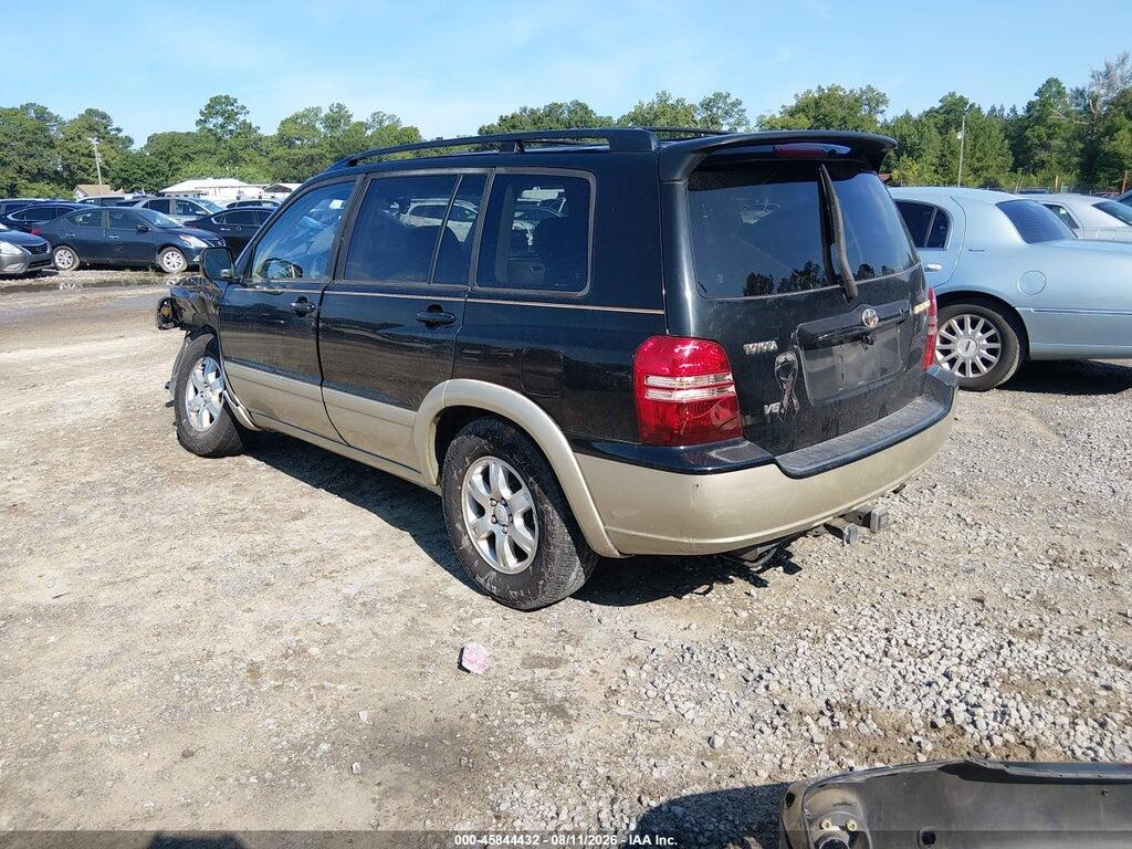 JTEGF21A320045478 2002 TOYOTA HIGHLANDER photo no. 3
