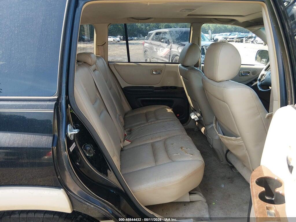 JTEGF21A320045478 2002 TOYOTA HIGHLANDER photo no. 8