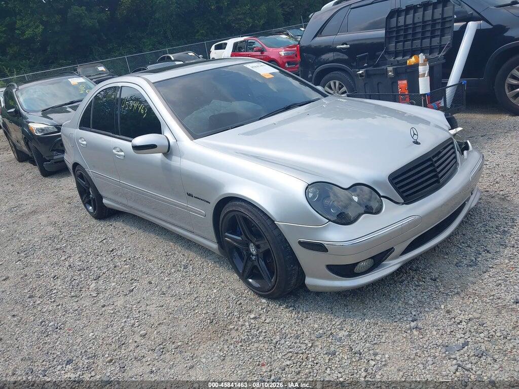 2002 MERCEDES-BENZ C 32 AMG WDBRF65J12F242126