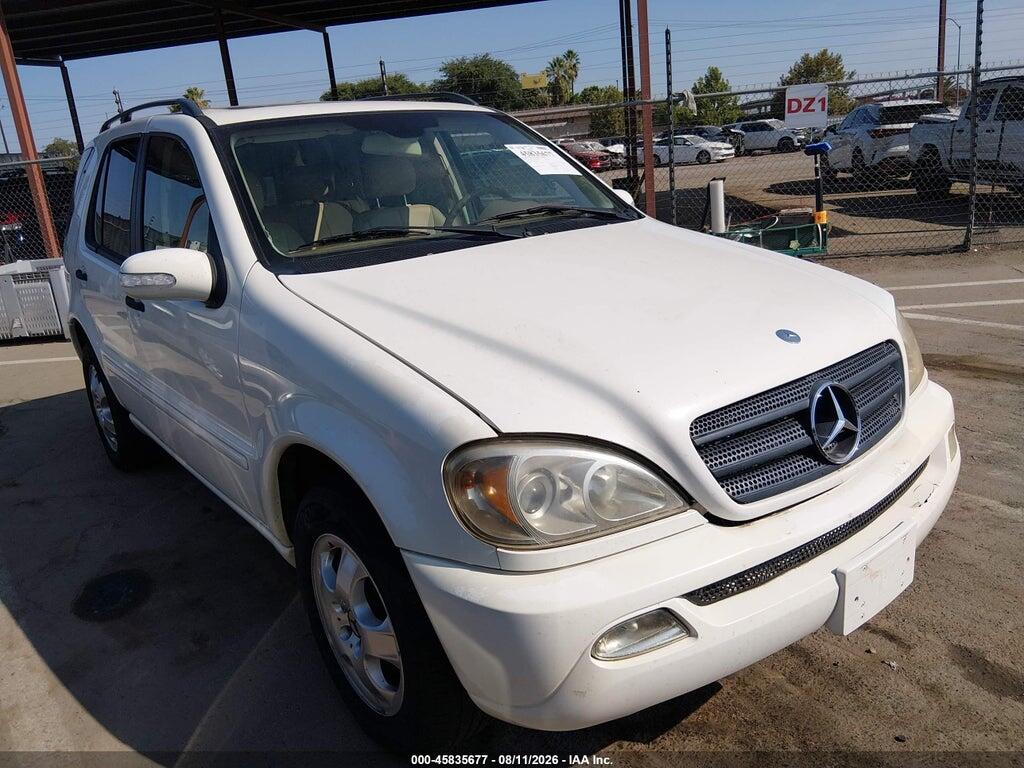 2002 MERCEDES-BENZ ML 320 4JGAB54E62A352171