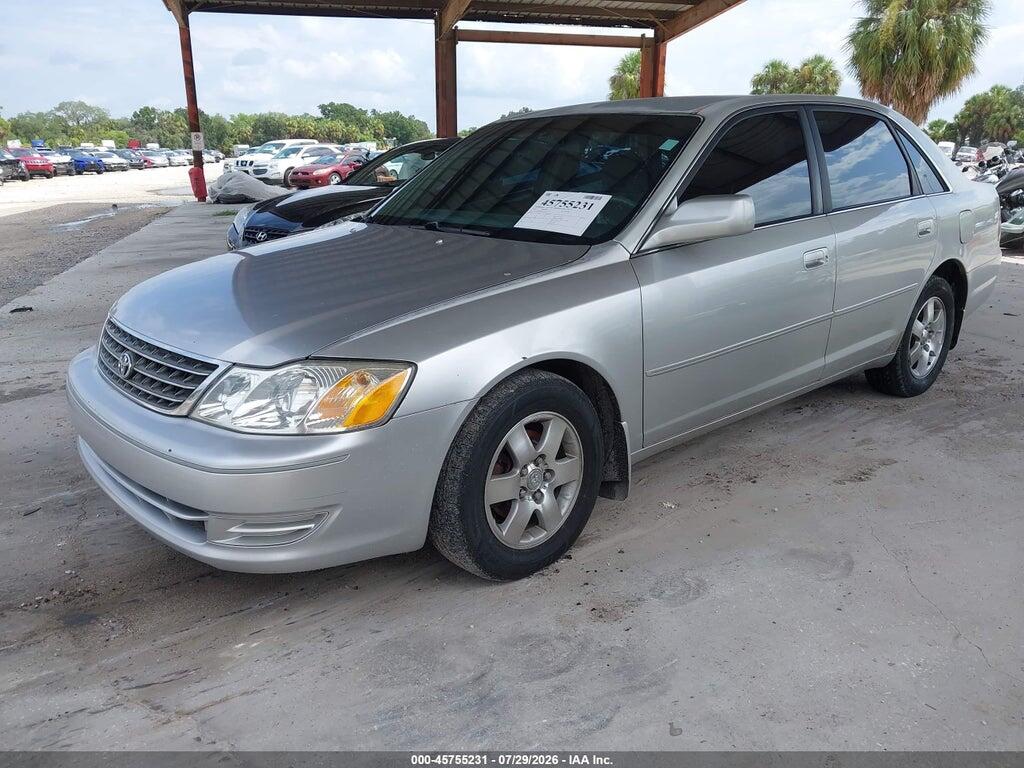4T1BF28B43U302361 2003 TOYOTA AVALON photo no. 2
