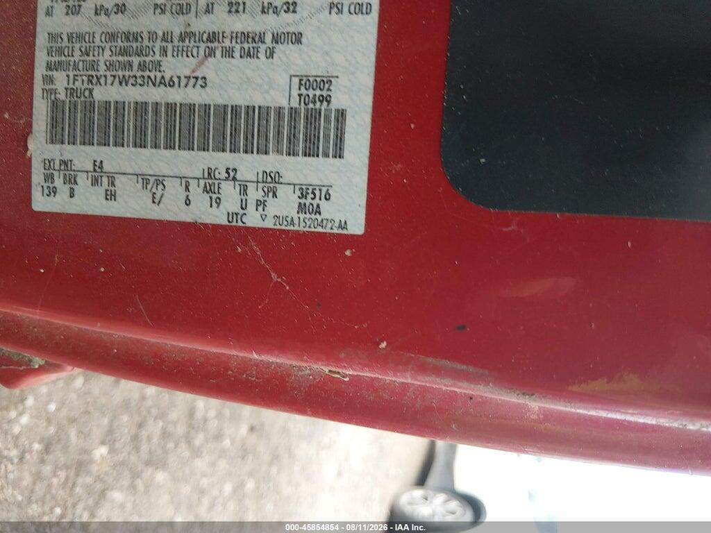 1FTRX17W33NA61773 2003 FORD F-150 photo no. 9