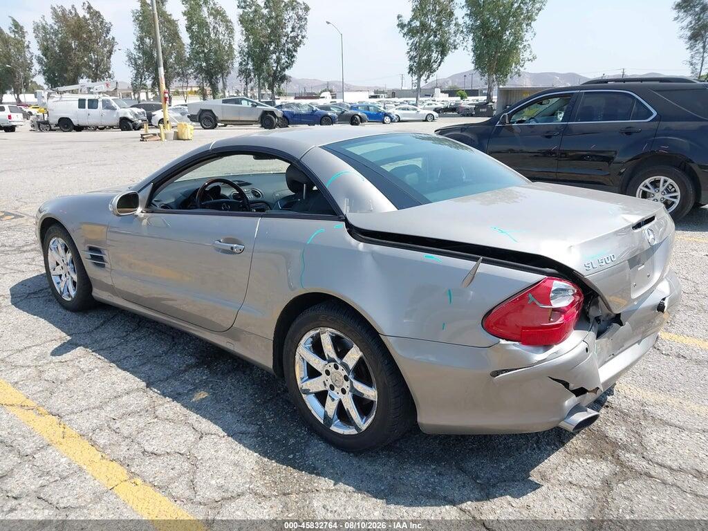 WDBSK75F63F028314 2003 MERCEDES-BENZ SL 500 photo no. 3