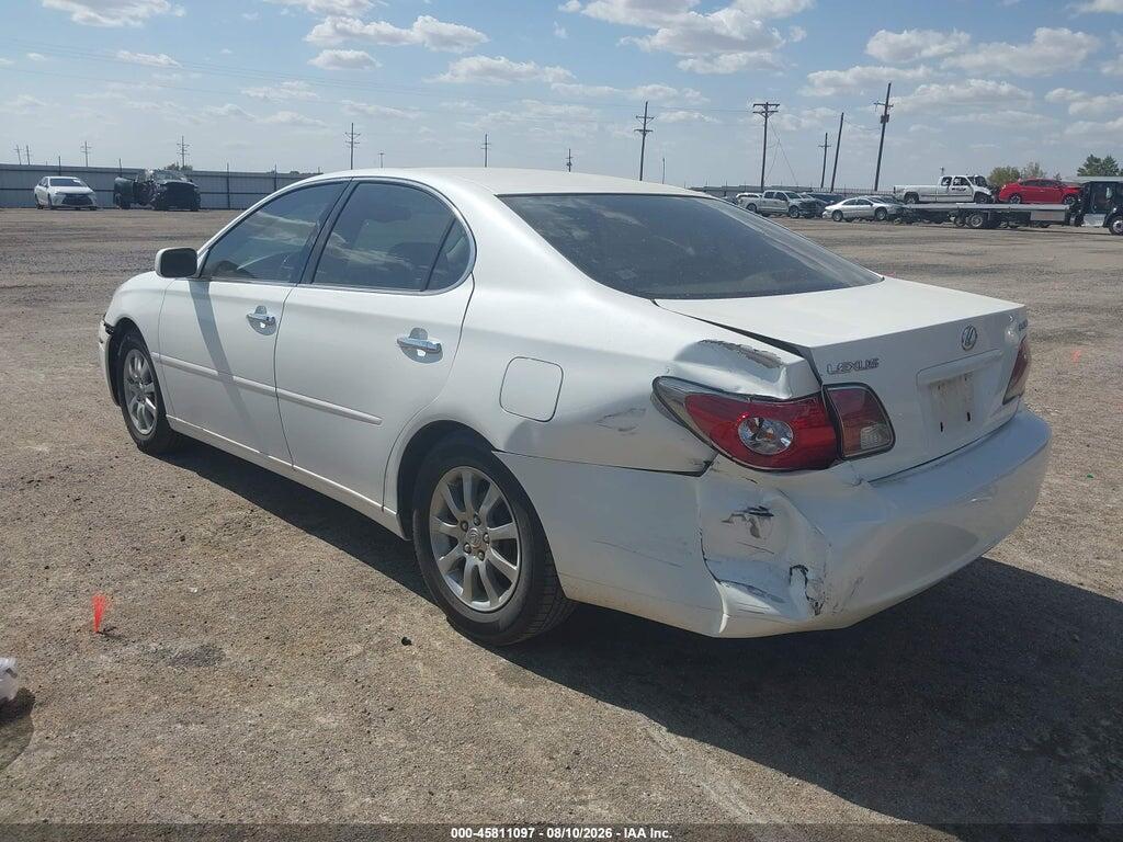 JTHBF30G530109336 2003 LEXUS ES 300 photo no. 3