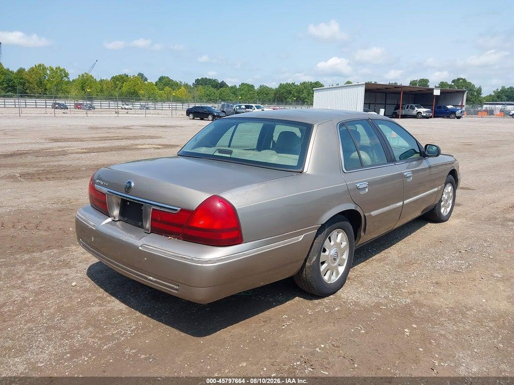 2MEFM75W93X641799 2003 MERCURY GRAND MARQUIS photo no. 4