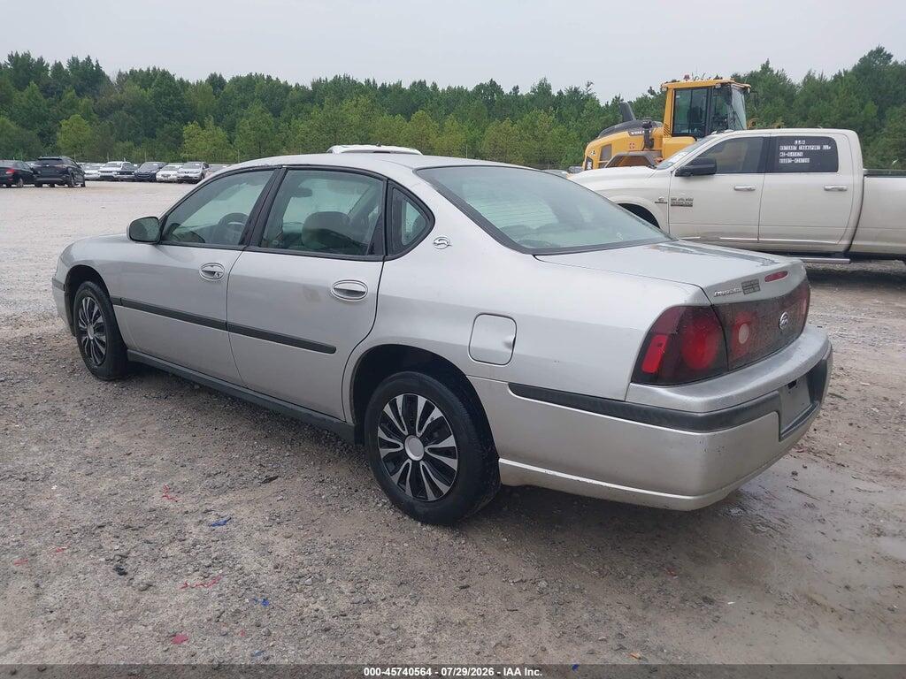 2G1WF52E749336487 2004 CHEVROLET IMPALA photo no. 3