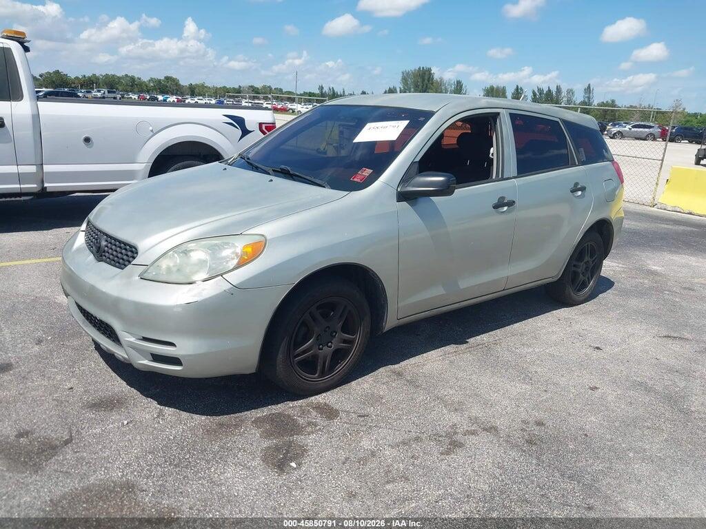 2T1KR32E04C181959 2004 TOYOTA MATRIX photo no. 2