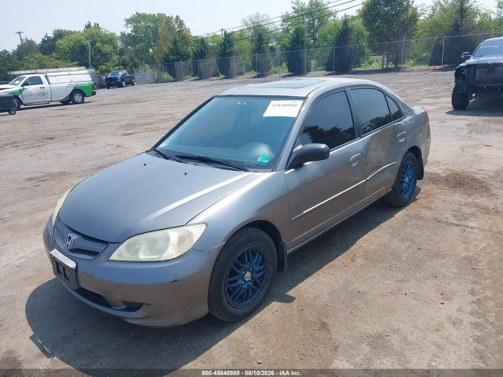 2HGES26744H628100 2004 HONDA CIVIC photo no. 2