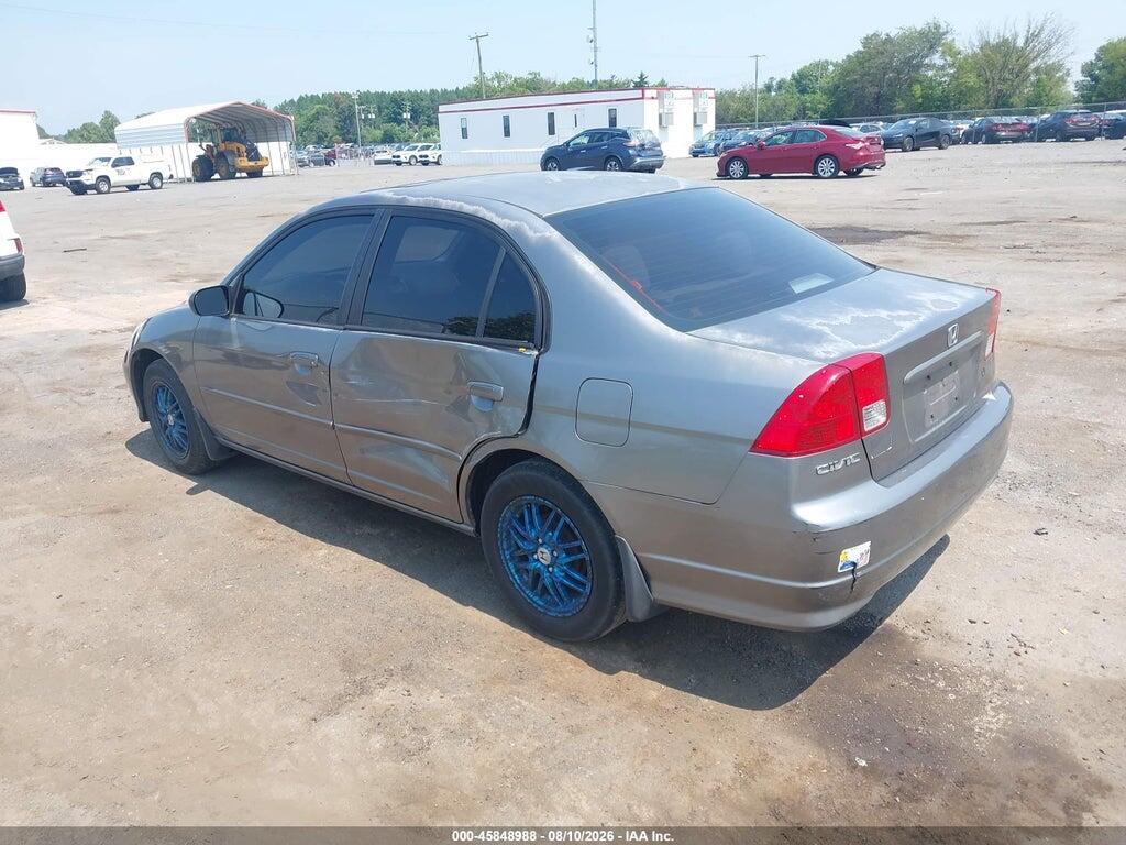 2HGES26744H628100 2004 HONDA CIVIC photo no. 3